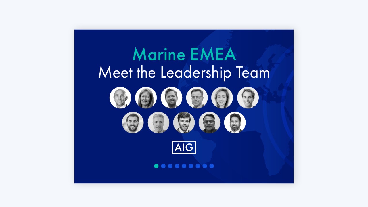 EMEA Marine Leadership Team